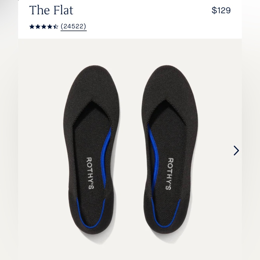 Rothy’s The Flat (New in box)